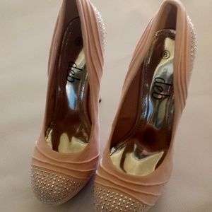 NEW Deb Stiletto Dress Shoes Pump Platform SZ 8